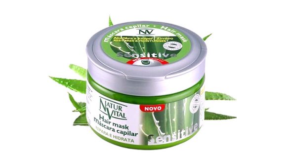 NATURVITAL – Sensitive-Hair-Mask-Aloe-Vera-Juniper-Zimbro